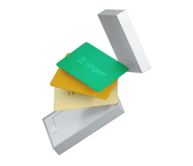 Tangem Wallet - 3-card set (Sun drop) TG-SPRING2 - 1371315 - zdjęcie 2